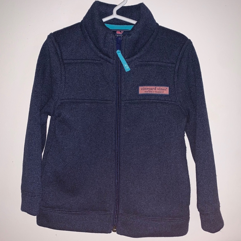 Vineyard Vines 3T Navy Toddler Zip Up NWOT